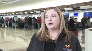 Louisville airport prepares for long lines, record travel numbers