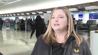 Louisville airport prepares for long lines, record travel numbers