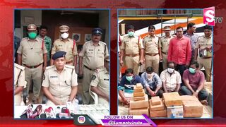 5 Crore Cash Found In Private Travel Bus Seats | Rs.5 Crore Seized In Private Bus | SumanTV