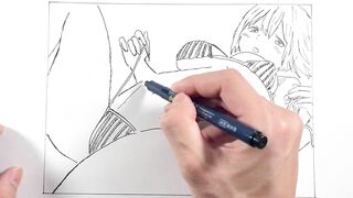 Drawing cute anime characters | Illustration production | How Dirty Is Your Mind?