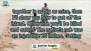 Funny dirty jokes - Marooned on the cannibal island