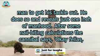 Funny dirty jokes - Marooned on the cannibal island