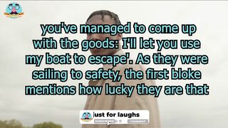 Funny dirty jokes - Marooned on the cannibal island