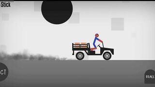 Best Falls | Stickman Dismounting funny moments #102