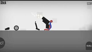 Best Falls | Stickman Dismounting funny moments #102