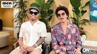 BTS at Silk Sonic Concert, Meet Bruno Mars & Anderson Paak in Vegas Private Dinner, V Dance at Club