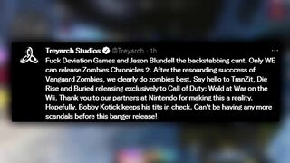 WOW..Zombies Chronicles 2 Officially Revealed! Treyarch VS Deviation Games ensues (Cold War Zombies)