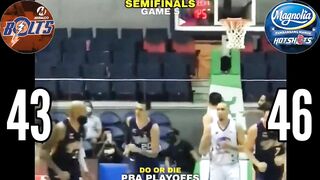 Magnolia vs Meralco full game highlights • Semifinals - Game 5 (Do or Die) | April 1, 2022