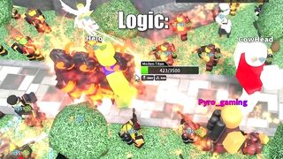 Pyro gaming in TDS | Roblox