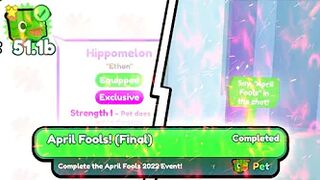 ???? How To *COMPLETE* April Fools EVENT & Get FREE *HIPPOMELON* In Pet Simulator X!