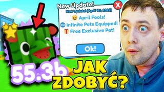 ???? PRIMA APRILIS UPDATE w PET SIM JUŻ JEST! JAK ZDOBYĆ EKSKLUZYWNEGO PETA HIPPOMELON