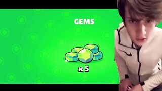 I GOT 47 GEMS in  brawl stars  AFTER THIS!!!????????????