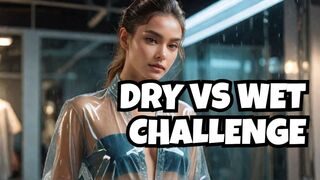 [4K] Transparent Clothes Haul Dry vs Wet | with Shan 2024