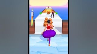 Burger girl _ Twerk race#twerk #ytshorts #trending #gameplay