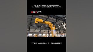 Industrial robotic arms: precise, flexible and highly efficient. #automobile #machine #industrial