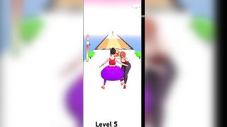 Funny twerk game level 5.. #game #funnyshorts #remix