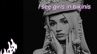 Poppy - Girls In Bikinis (Lyrics)