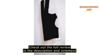 Review Ankndo Palm Rejection Painting Gloves Flexible 2-Finger Universal Stylus Pen Drawing Glove A