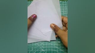 Let's make transparent sticky notes ????✌❤must try❤ #craft