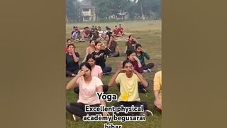 Yoga # youtube shorts #bihar police 21391......