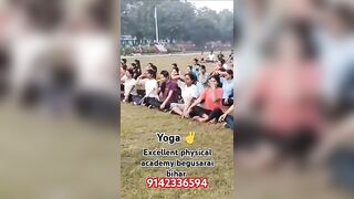 Yoga # youtube shorts #bihar police 21391......