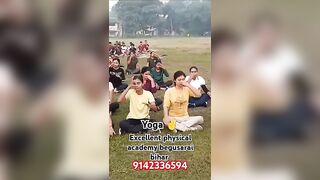 Yoga # youtube shorts #bihar police 21391......