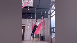 #플라잉요가#키즈플라잉#미들스트랩#aerialyoga #aerial #yoga#yogini#운정플라잉요가 꿀팁포함⭐️