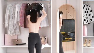 Try on Haul 2024 : See Through Cloth and Black Tshirt | Fully Transparent Haul | Full Awesome Video