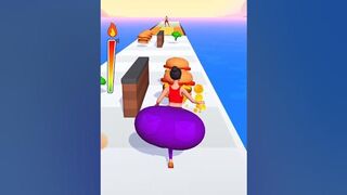 twerk race 3d game level 1 #comedy #gaming#games #viral#shorts