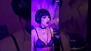 Dj Ai Girl #artificialintelligence #vidu #sora #techno #rave #beauty #girl #lingerie