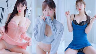 4k Vertical Lookbook) Tight lingerie that men like Legendary stockings | Fancam bikini underwear