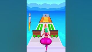 Twerk runs 3D games video Level 11 #games #3dgames #viralgame #funnygameplay #shortvideo