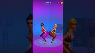 Twerk race 3d game play video ll Level 1-9 in one short video.#twerkrun #viralgame #funny #gameplay