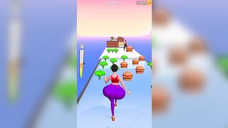 Twerk race 3d game play video ll Level 1-9 in one short video.#twerkrun #viralgame #funny #gameplay