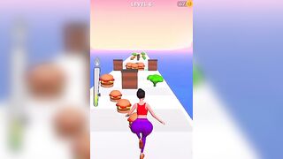 Twerk race 3d game play video ll Level 1-9 in one short video.#twerkrun #viralgame #funny #gameplay