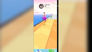 Twerk Race 3D | Fun Reverse #001 #fun #mobilegame #mobilelegends #shortsfeed #crush #shortvideo