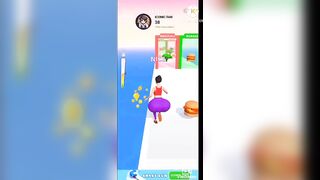 Twerk Race 3D | Fun Reverse #001 #fun #mobilegame #mobilelegends #shortsfeed #crush #shortvideo