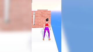 Twerk Girl Run Android Gameplay Android&Ios #3 #shorts #gaming