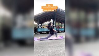 Yoga routine in Arunachal Pradesh#yogashorts#ytshorts