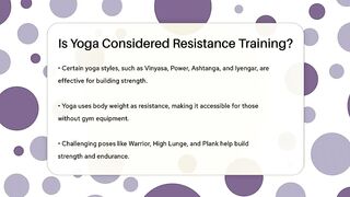 Is Yoga Considered Resistance Training? - Holistic Balance And Bliss