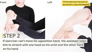 [Rehabilitation exercise] wrist stretching - Guardian