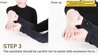 [Rehabilitation exercise] wrist stretching - Guardian