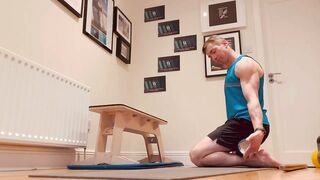 Massaging and stretching the neck tutorial