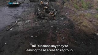 TRT World visits graveyard of Russian tanks destroyed by Ukraine