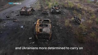 TRT World visits graveyard of Russian tanks destroyed by Ukraine