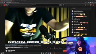 Jonathan Funniest Raid on crezy streamer ???? | Panjabi Munda twerk |