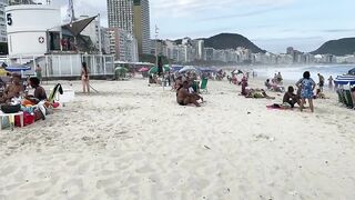 ???????? RİO DE Janeiro COPACABANA Beach Best Travel Walk Tour BRAZİL