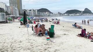 ???????? RİO DE Janeiro COPACABANA Beach Best Travel Walk Tour BRAZİL