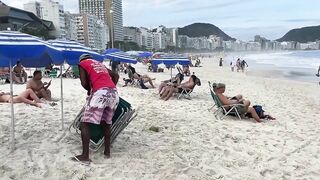 ???????? RİO DE Janeiro COPACABANA Beach Best Travel Walk Tour BRAZİL