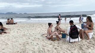 ???????? RİO DE Janeiro COPACABANA Beach Best Travel Walk Tour BRAZİL